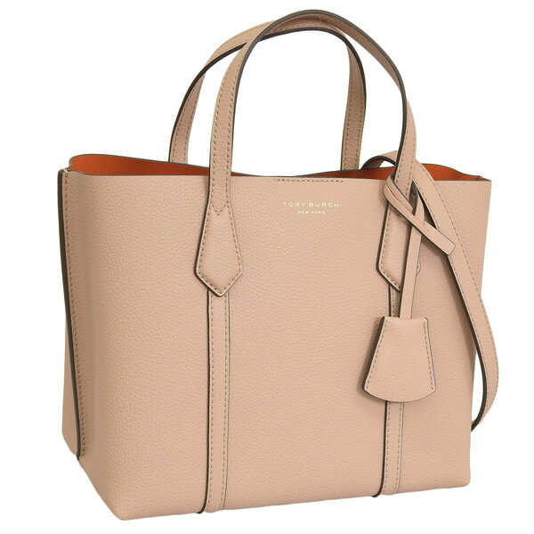 母の日プレゼント応援セール トリーバーチ バッグ レディース ショルダーバッグ レザー ベージュ PERRY TRIPLE-COMPARTMENT SMALL TOTE 81928-288 TORY BURCH