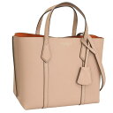 トリーバーチ バッグ レディース ショルダーバッグ レザー ベージュ PERRY TRIPLE-COMPARTMENT SMALL TOTE 81928-288...