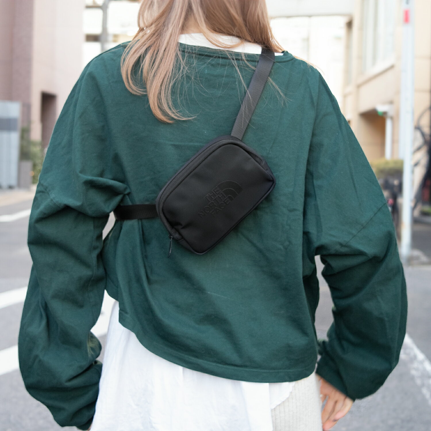 ザ・ノース・フェイス ミニバッグ メンズ ノースフェイス バッグ メンズ レディース ボディバッグ ブラック WAIST BAG MINI NN2PP65J-BLK THE NORTH FACE ポイント10倍