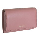 ポールスミス 小物 メンズ レディース カードケース アウトレット品 レザー ピンク PSMC0207 PAUL SMITH 楽天スーパーセール