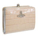 BBAEGXgEbh z fB[X ܂z U[ x[W CROCODILE WALLET FR PKT 51010020UL0039C402 VIVIENNE WESTWOOD