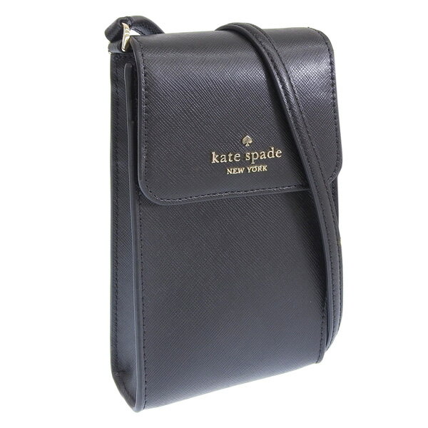 KATE SPADE - ケイトスペード バッグ レディース ショルダーバッグ アウトレット品 サフィアーノレザー ブラック MADISON NS FLAP PHN CBDY KC592-001 KATE SPADE 楽天スーパーセール