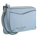 ケイトスペード 小物 レディース カードケース アウトレット レザー ブルー IEILA SM CRDHLDR WRLT WLR00398-419 KATE SPADE ポイント10倍