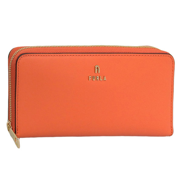 フルラ 革長財布 レディース フルラ 財布 レディース 長財布 アウトレット レザー オレンジ FURLA CAMELIA XL ZIP AROUND SLIM WP00313AX0733CLI00 FURLA ポイント10倍 楽天スーパーセール