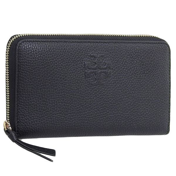 トリーバーチ 財布（レディース） トリーバーチ 財布 レディース 長財布 アウトレット レザー ブラック 86004-001 TORY BURCH 楽天スーパーセール