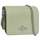 コーチ 小物 レディース カードケース アウトレット品 レザー グリーン CR372SVA5 COACH 楽天スーパーセール