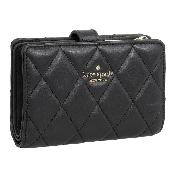 ȥڡ  ǥ ޤ ȥå 쥶 ֥å CAREY SMOOTH QUILTED LEATHER M KG424-001 KATE SPADE