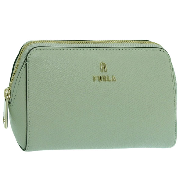 フルラ 楽天スーパーセール フルラ 小物 レディース ポーチ アウトレット レザー ライトグリーン FURLA CAMELIA COSMETIC CASE M WE00449ARE000FEL00 FURLA