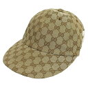 グッチ 小物 レディース キャップ アウトレット品 XL GGキャンバス ベージュ HAT M SOFT BASE 7514004HA0L9777-XL GUCCI
