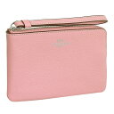 コーチ 小物 レディース ポーチ アウトレット品 レザー ピンク PBBLD LTH CRNR ZIP CP483SVVDT COACH 楽天スーパーセール ポ...