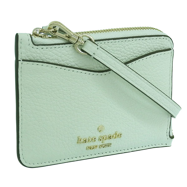 ケイトスペード 小物 レディース カードケース アウトレット レザー ミントグリーン LEILA SM CRDHODR WRLT WLR00398-307 KATE SPADE 楽天スーパーセール