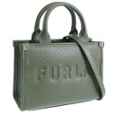フルラ バッグ レディース ショルダーバッグ アウトレット品 レザー グリーングレー NIOBE-TOTE MICRO BAG WE00536BX0929237...