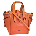 フルラ バッグ レディース 2WAY ショルダーバッグ トートバッグ アウトレット品 オレンジ FURLA NET-TOTE MINI BAG BASRFUAB...