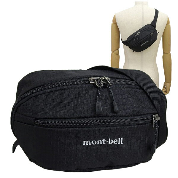 モンベル バッグ メンズ レディース ボディバッグ Mサイズ ブラック デルタガセットポーチ Mサイズ DELTA GUSSET POUCH M DGP-RMB...