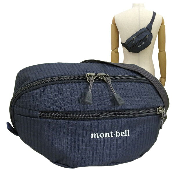 モンベル バッグ メンズ レディース ボディバッグ デルタガセットポーチ Mサイズ ネイビー DELTA GUSSET POUCH M DGP-RMNV MON...