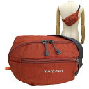 モンベル バッグ メンズ レディース ボディバッグ デルタガセットポーチ Mサイズ オレンジ DELTA GUSSET POUCH M DGP-RMTERA M...