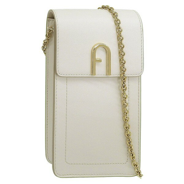 Furla - フルラ バッグ レディース ショルダーバッグ レザー ホワイト FLOW VERTICAL CROSSBODY WE00543BX20451704S FURLA