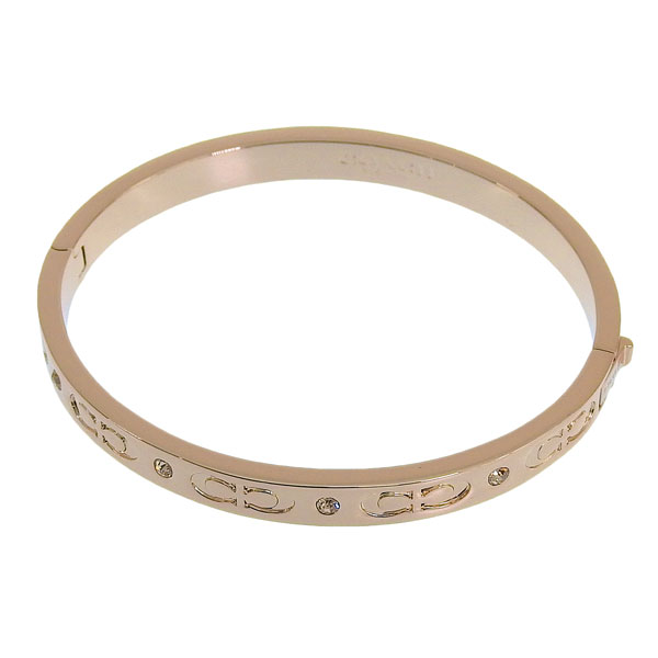 コーチ アクセサリー レディース ブレスレット アウトレット品 ローズゴールド KSSNG C HNGD BNG CX686..