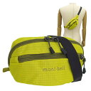 モンベル バッグ メンズ レディース ボディバッグ Sサイズ 0.8リットル イエロー Delta Gusset Pouch S DGP-RSCYL mont-...