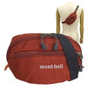 モンベル バッグ メンズ レディース ボディバッグ Sサイズ 0.8リットル オレンジ Delta Gusset Pouch S DGP-RSTERA mont...