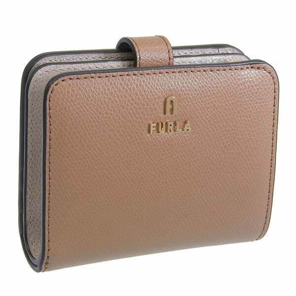 フルラ 財布 レディース 二つ折り財布 レザー ダークベージュ FURLA CAMELIA S COMPACT WALLET WP00315ARE0003406S FURLA