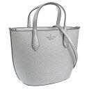 ケイトスペード バッグ レディース 2WAY ショルダーバッグ トートバッグ アウトレット品 シルバー glimmer glitter mixed m Satc...