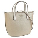 ケイトスペード バッグ レディース 2WAY ショルダーバッグ トートバッグ アウトレット品 グールド glimmer glitter mixed m Satc...