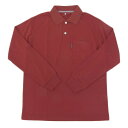 モンベル 衣類 メンズ 長袖 ポロシャツ XL ワインレッド Wickron Long Sleeve Polo Shirt Mens RXL1114230RUS...