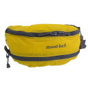モンベル バッグ メンズ レディース ボディバッグ ナイロン イエロー Pocketable Light Banana Pouch 1123984MST