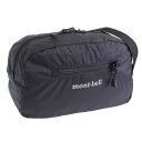 モンベル バッグ メンズ レディース ボディバッグ ナイロン ブラック Pocketable Light Pouch M 1123986BK