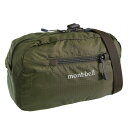 モンベル バッグ メンズ レディース ボディバッグ ナイロン ダークグリーン Pocketable Light Pouch M 1123986KHGN