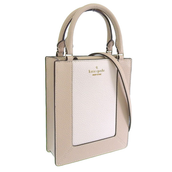 KATE SPADE - ケイトスペード バッグ レディース 2WAY ショルダーバッグ アウトレット レザー ライトサンド lena mini tote KI885-250 KATE SPADE