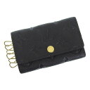 ルイヴィトン 小物 レディース キーケース モノグラム アンプラント ブラック ミュルティクレ6 M64421 LOUIS VUITTON