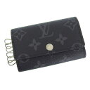 ルイヴィトン 小物 メンズ レディース キーケース モノグラム エクリプス ブラックマルチ ミュルティクレ6 M82603 LOUIS VUITTON