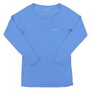 モンベル 衣類 レディース インナー XLサイズ ブルー ジオラインL.W. ラウンドネックシャツ Women's RXL1107733BL Montbell(4)