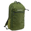 モンベル バッグ メンズ レディース リュックサック ナイロン グリーン ガルワール パック 20 1133209THYM mont-bell A4対応