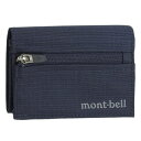 モンベル 財布 メンズ レディース 三つ折り財布 ナイロン ネイビー トレールワレット 1133248DKNV mont-bell