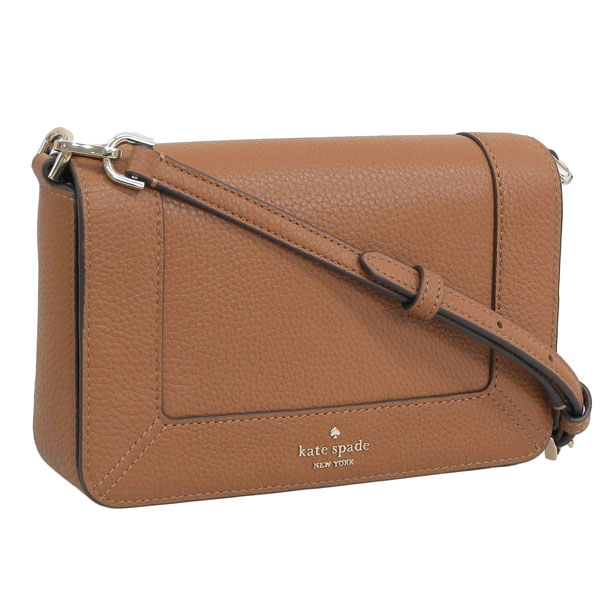 KATE SPADE - ケイトスペード バッグ レディース ショルダーバッグ アウトレット レザー ブラウン lena sm flp crossbdy KH784-200 KATE SPADE