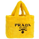 プラダ バッグ レディース トートバッグ アウトレット イエロー SPUGNA-SHOPPING XL BAG 1BG130 SPUGNA GIALLO NER...