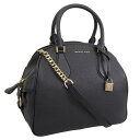 マイケルコース バッグ レディース トートバッグ レザー ブラック BRIAR LG BOWLING BAG 30F7GB0S7L-001 MICHAEL KO...