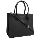 マイケルコース バッグ レディース トートバッグ レザー ブラック MERCER KORS STUDIO LG ACRDION CONV TOTE 30F8GM...
