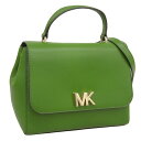 マイケルコース バッグ レディース 2WAY ショルダーバッグ ハンドバッグ レザー グリーン MOTT MD TH SATCHEL 30S8GOXS2L-30...