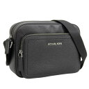 マイケルコース バッグ メンズ レディース ショルダーバッグ アウトレット レザー ブラック COOPER EW FLIGHT BAG 37F4LCOC6L-B...