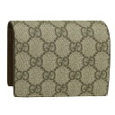 グッチ 財布 レディース 二つ折り財布 アウトレット ベージュ O C.CASE(655M) 779810KHNKG8534 GUCCI