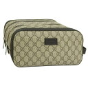 グッチ バッグ メンズ レディース セカンドバッグ アウトレット ベージュ×ブラック O TOILETRY 779861K5RMN9769 GUCCI