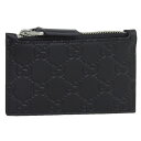 グッチ 財布 メンズ カードケース コインケース アウトレット レザー ブラック O C.CASE(680) 779876CWC1N1000 GUCCI