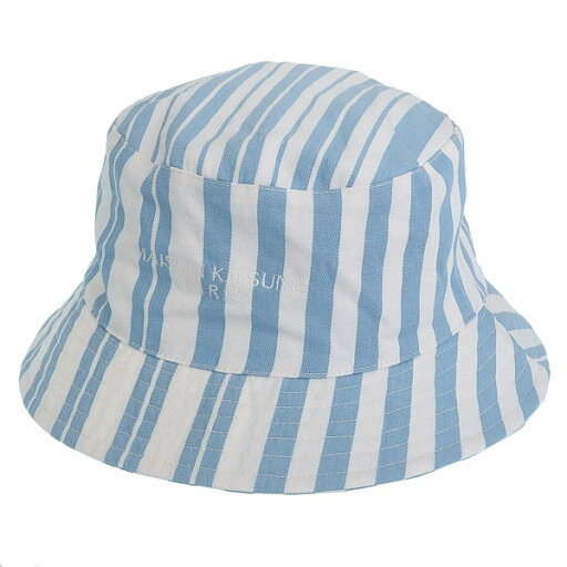 メゾン キツネ 帽子 メンズ レディース ハット ブルー×ホワイト IU06172WW2002S422 MAISON KITSUNE 楽天スーパーセール ▲厳選▲ メゾン キツネ 帽子 メンズ レディース ハット ブルー×ホワイト IU06172WW2002S422 MAISON KITSUNE 楽天スーパーセール ▲厳選▲
