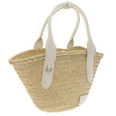 ジェイアンドエムデヴィッドソン バッグ レディース トートバッグ ホワイト MEDIUM BASKET LMBK-0XX-PLSC-015S J&M DAVID...