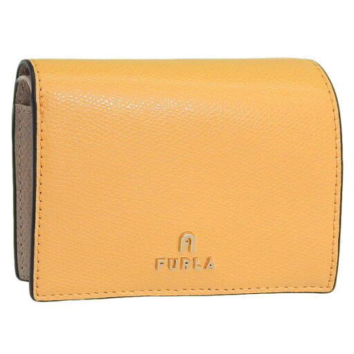フルラ 財布 レディース 二つ折り財布 レザー イエロー×ベージュ FURLA CAMELIA S COMPACT WALLET BIFOLD COIN WP00304ARE0003592S FURLA フルラ 財布 レディース 二つ折り財布 レザー イエロー×ベージュ FURLA CAMELIA S COMPACT WALLET BIFOLD COIN WP00304ARE0003592S FURLA
