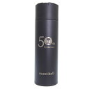 モンベル 小物 メンズ レディース ボトル ブラック ALPINE THERMO BOTTLE 0.5L 50th 1134006BK mont-bell
